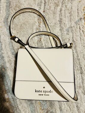 kate spade Staci Square New York Handle and Crossbody EUC